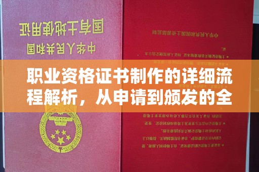 湘桥职业资格证书制作的详细流程解析，从申请到颁发的全方位指南