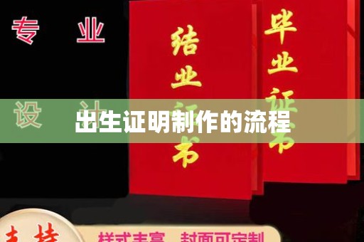 湘桥出生证明制作的流程