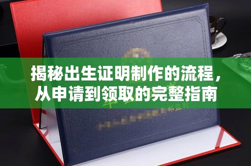 湘桥揭秘出生证明制作的流程，从申请到领取的完整指南