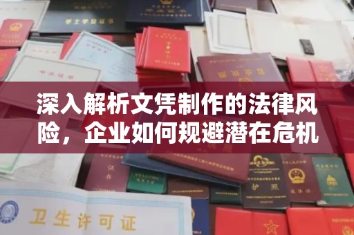 湘桥深入解析文凭制作的法律风险，企业如何规避潜在危机